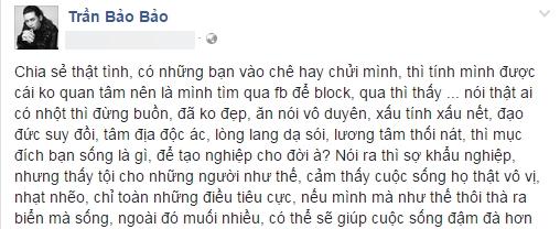 BB Trần buông lời khẩu nghiệp dằn mặt anti-fan khi bị chê bai và 'ăn' chửi vô cớ-3