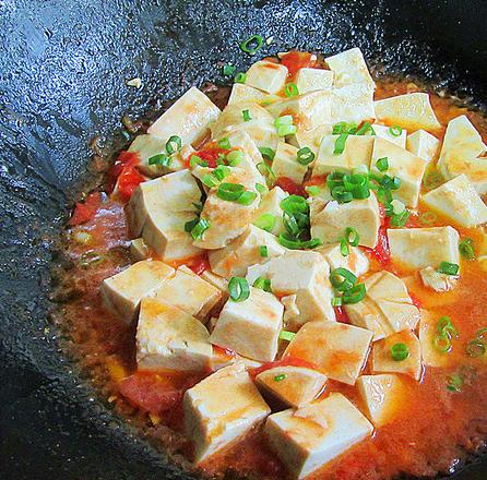 Đậu phụ sốt cà chua, hết bay cơm trong vòng '1 nốt nhạc'-7