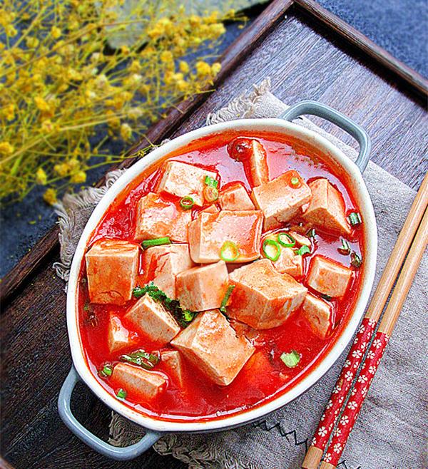 Đậu phụ sốt cà chua, hết bay cơm trong vòng '1 nốt nhạc'-9