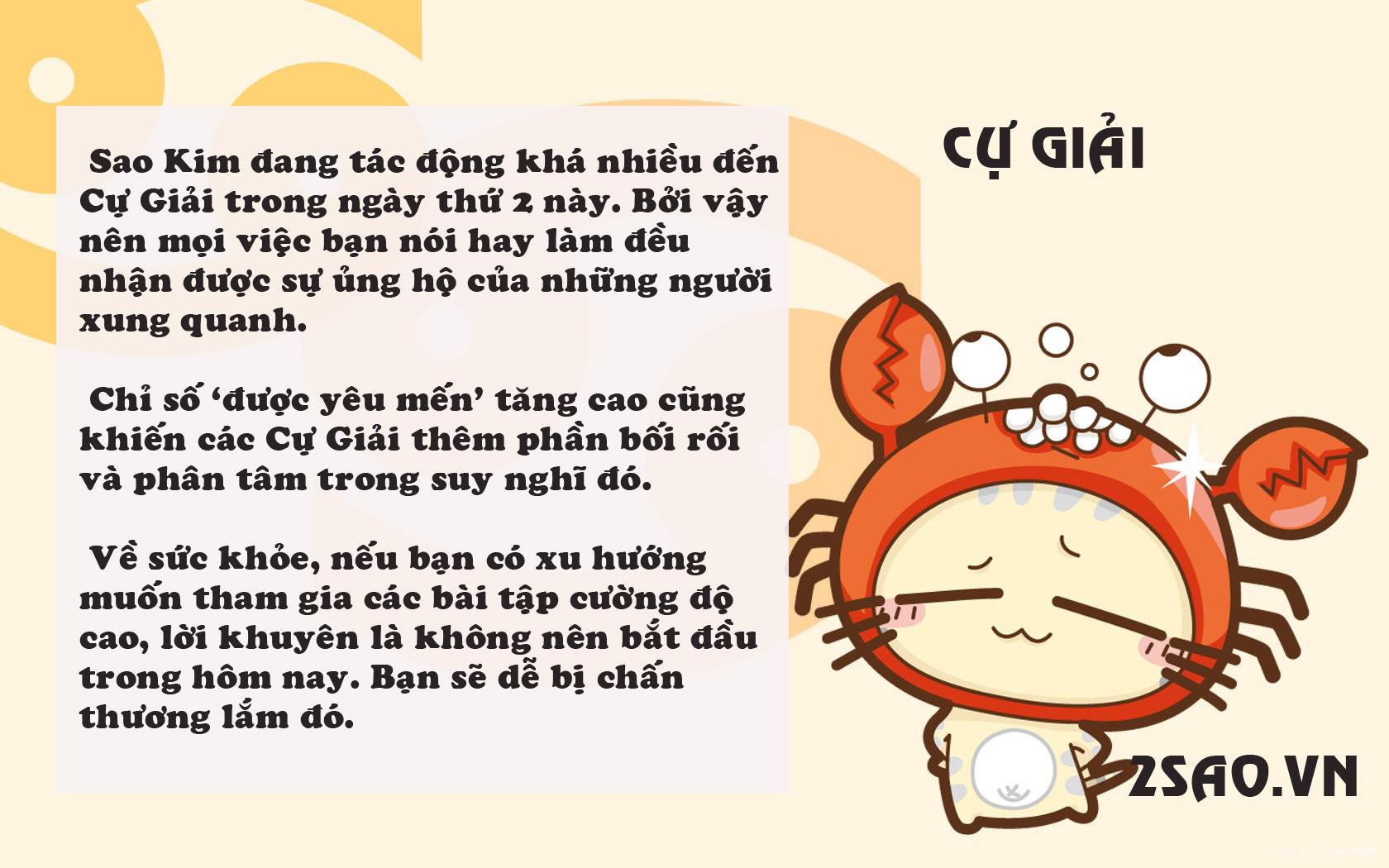 Tử vi thứ 2 ngày 31/7/2017 của 12 cung hoàng đạo-4