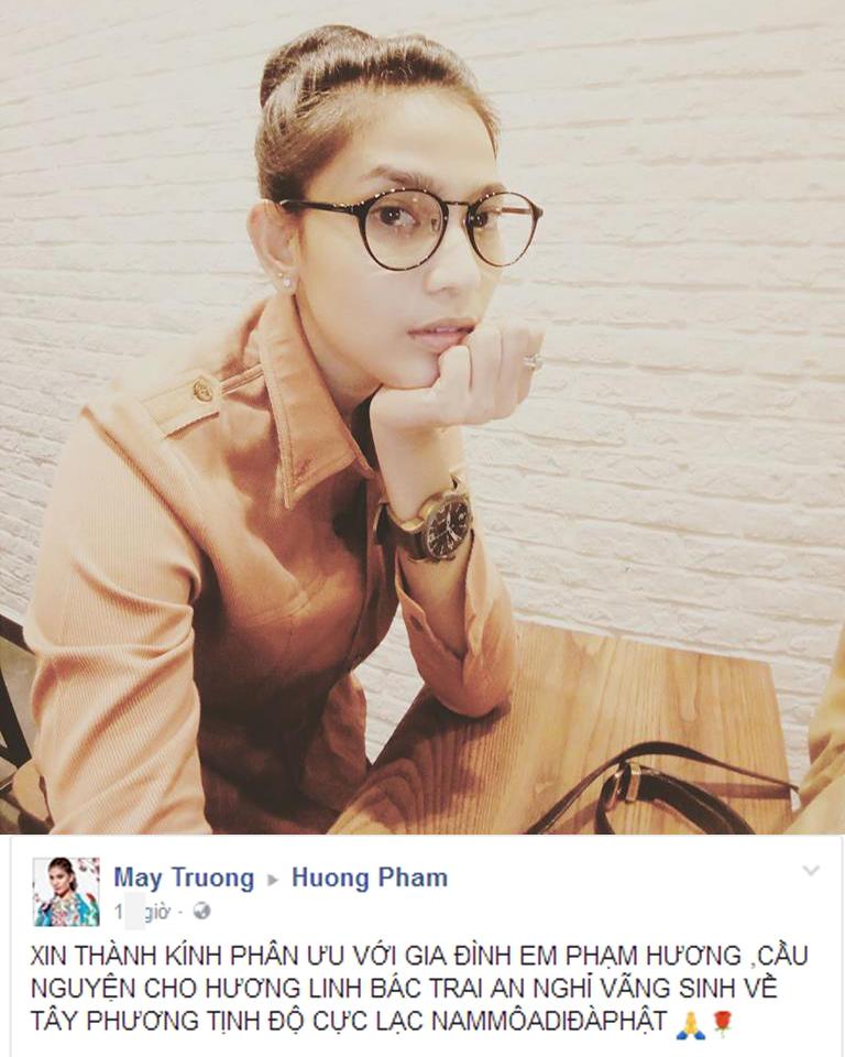 Nghệ sĩ Việt động viên Phạm Hương vượt qua nỗi đau mất bố-4