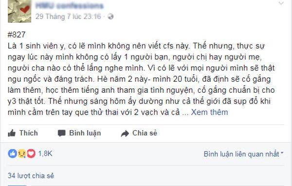 Uống thuốc tránh thai vẫn dính bầu, cô sinh viên 20 tuổi lên mạng cầu cứu-2