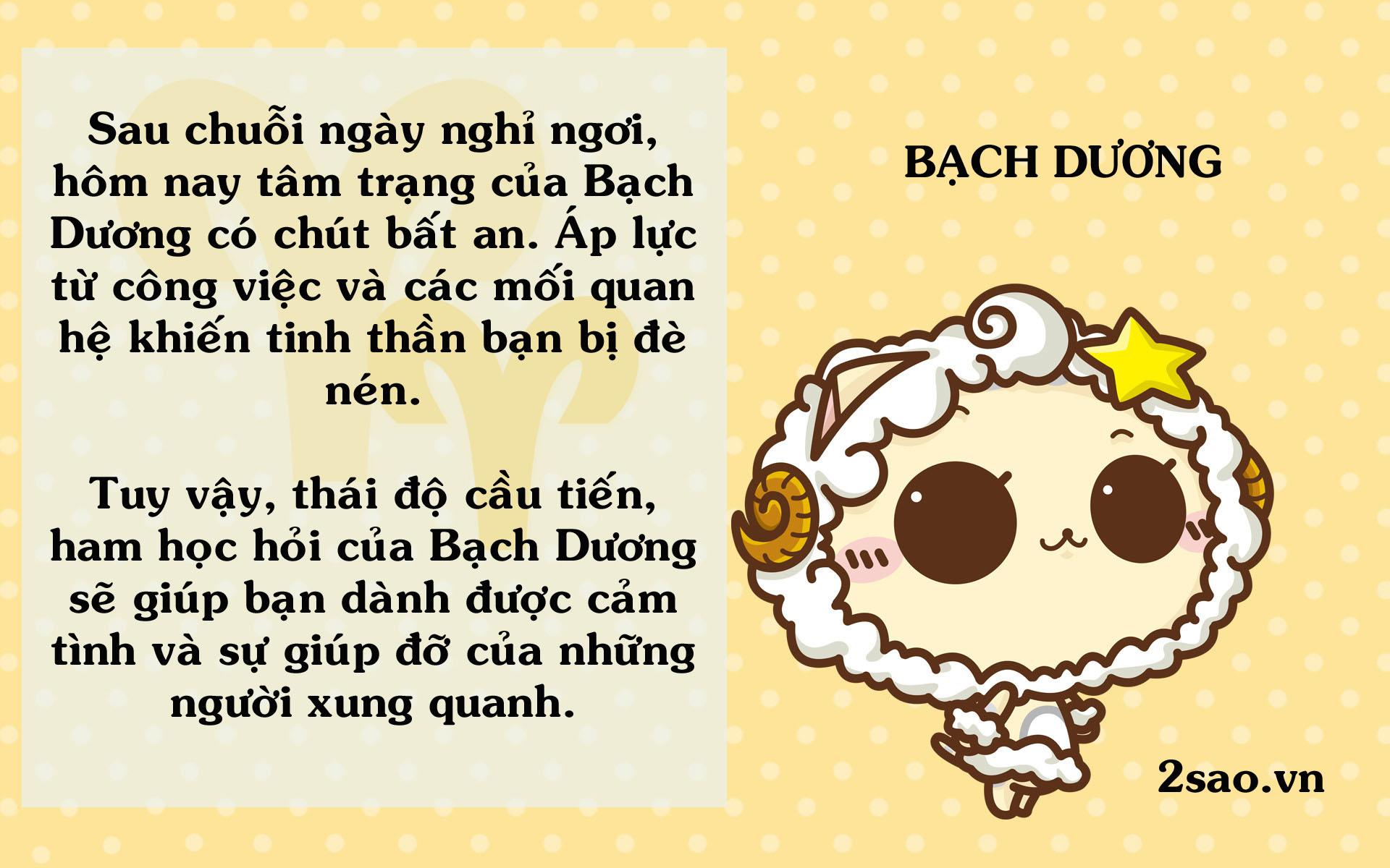 Tử vi thứ 3 ngày 1/8/2017 của 12 cung hoàng đạo-1