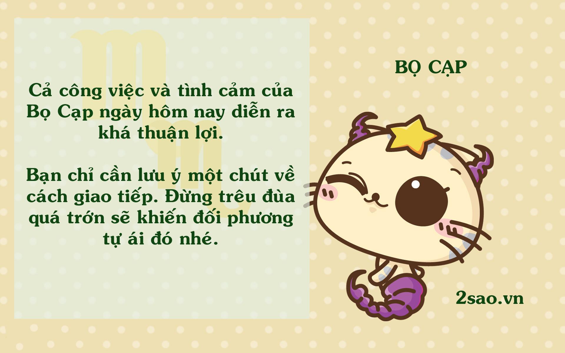 Tử vi thứ 3 ngày 1/8/2017 của 12 cung hoàng đạo-8