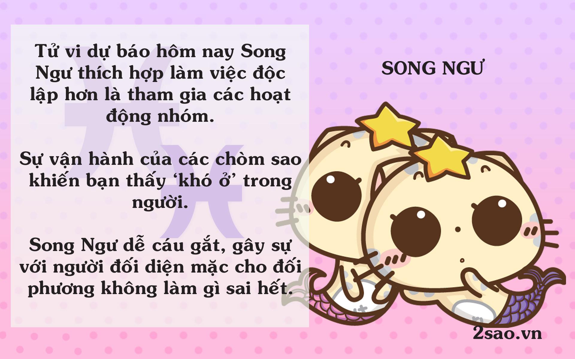 Tử vi thứ 3 ngày 1/8/2017 của 12 cung hoàng đạo-12