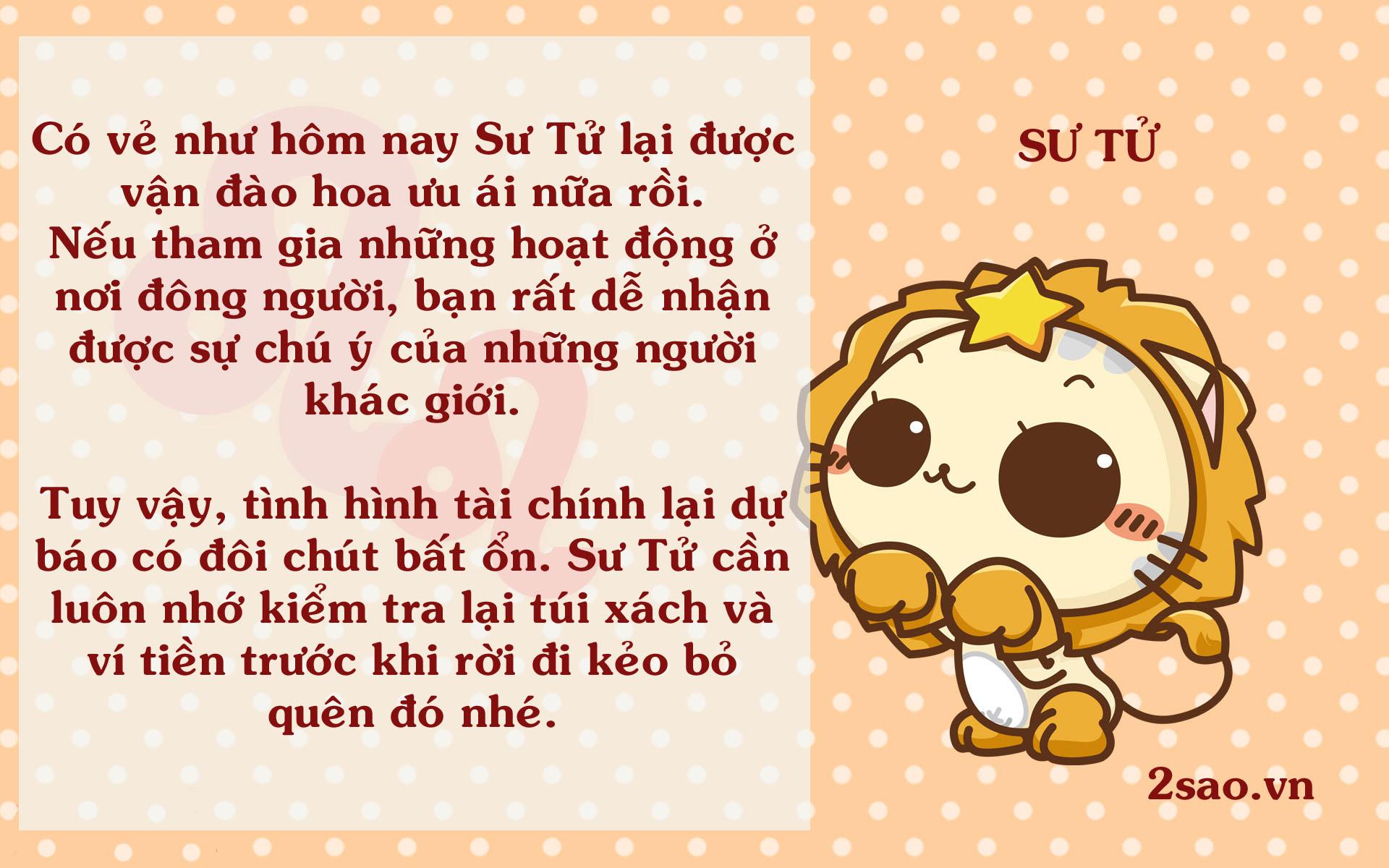 Tử vi thứ 3 ngày 1/8/2017 của 12 cung hoàng đạo-5