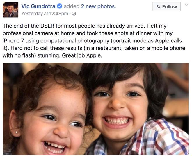 Cựu sếp Google: Camera iPhone 7 hơn mọi điện thoại Android-1