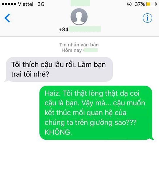 Những lý do 'bá đạo' cười 'không ngậm được miệng' để từ chối một lời tỏ tình-2
