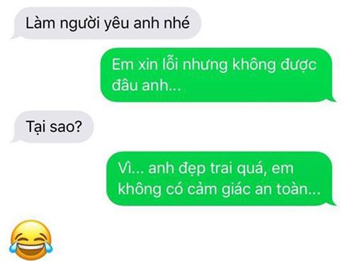 Những lý do 'bá đạo' cười 'không ngậm được miệng' để từ chối một lời tỏ tình