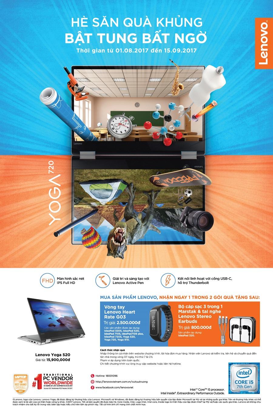 Khuyến mãi ‘khủng’ tặng khách mua máy tính Lenovo-1