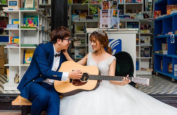 Cô dâu xinh đẹp và chú rể lãng tử nhìn tưởng 'Bích Phương - Bùi Anh Tuấn' khiến dân mạng xôn xao-3