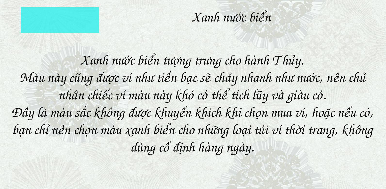 Màu sắc ví tiền ảnh hưởng ra sao đến tài lộc của chủ nhân-2