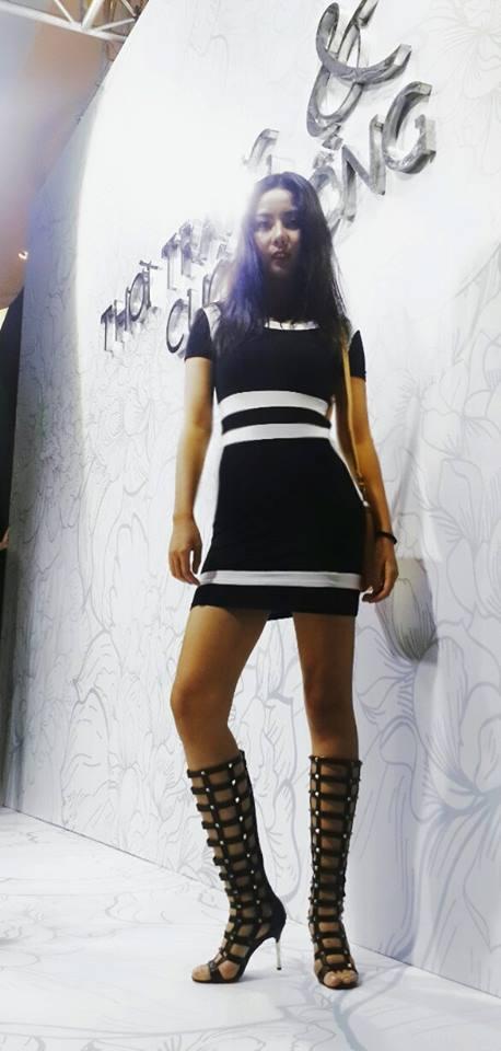 Gu thời trang cực sexy của cô gái khơi mào cuộc chiến Next Top - Lại Thanh Hương-4