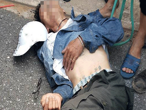 Công an bác tin đồn người đàn ông bị đánh gục vì bắt cóc trẻ