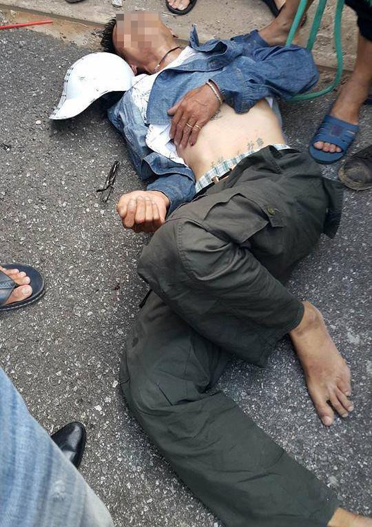 Công an bác tin đồn người đàn ông bị đánh gục vì bắt cóc trẻ-1