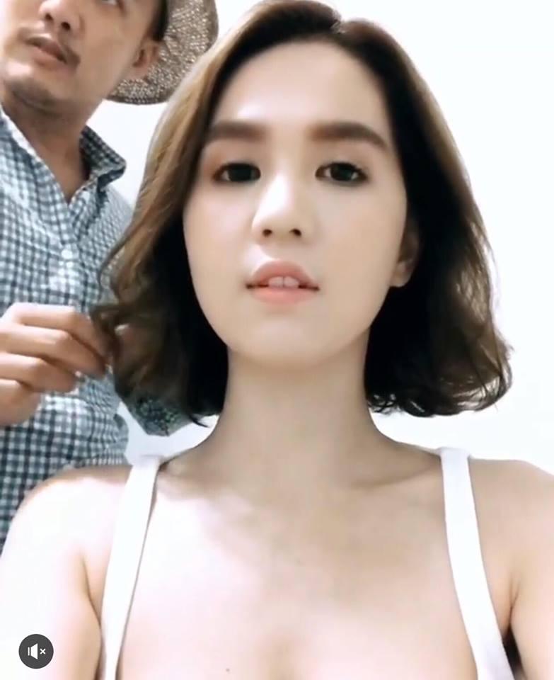 Ngọc Trinh - Hương Giang Idol - Elly Trần đồng loạt cắt phăng mái tóc dài thương nhớ-3