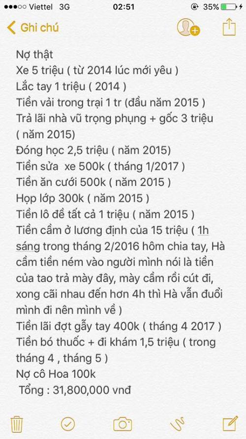 Sự thật 'soái ca sơ mi trắng' bị bạn gái đến tận nhà đòi quà-3