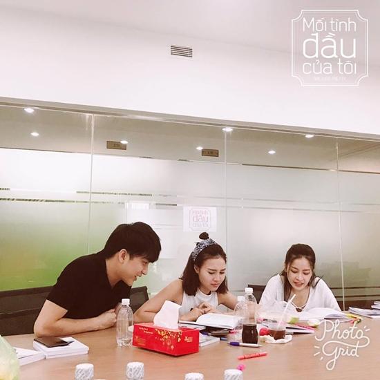 Hậu trường hài hước của Chi Pu và B Trần trong 'Mối tình đầu của tôi'-8