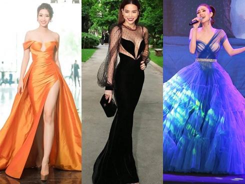 Hồ Ngọc Hà gợi cảm sánh vai Kim Lý sáng nhất thảm đỏ showbiz Việt tuần này