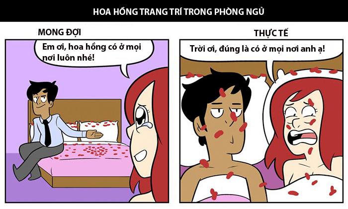 Cười ra nước mắt vì thực tế phũ phàng của cuộc sống hôn nhân-2