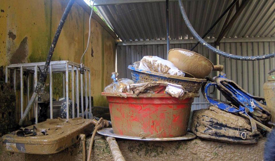 1.000 người tất bật dọn dẹp sau lũ ở Mù Cang Chải-10