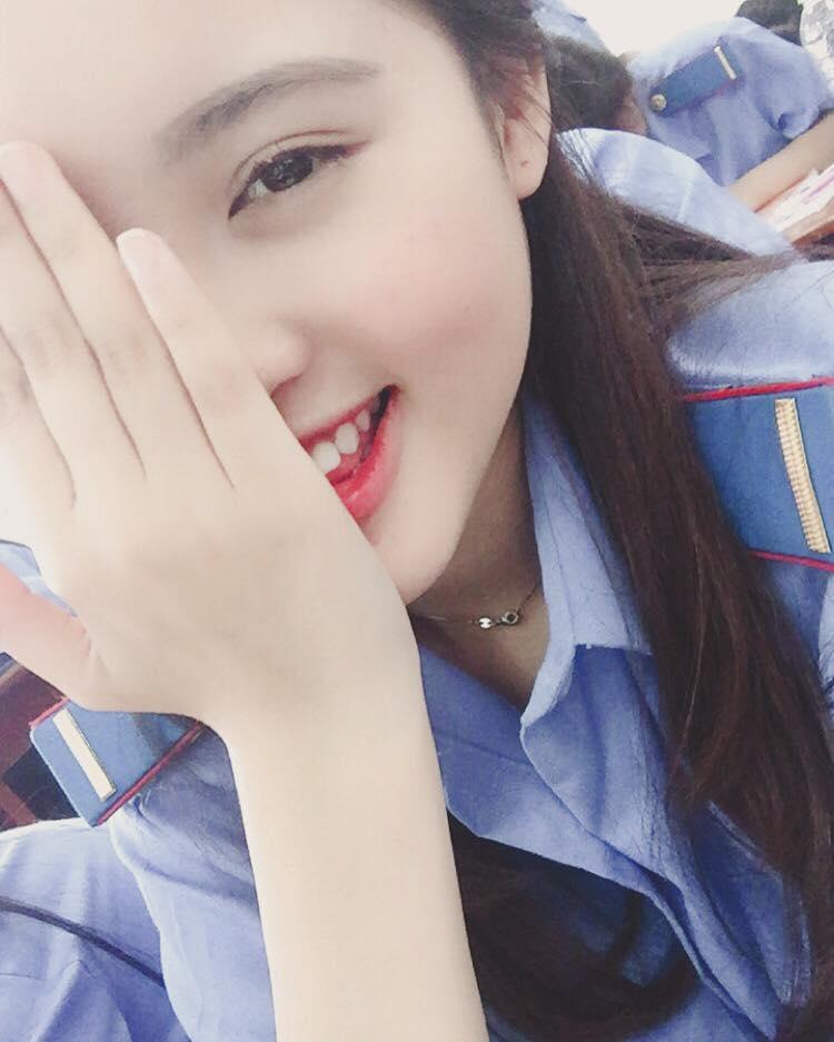 Ngắm nhan sắc 'kẹo ngọt' của cô sinh viên cảnh sát thi 'Hoa hậu Hoàn vũ Việt Nam 2017'-5