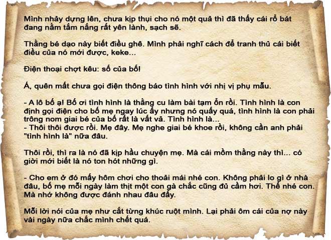 Nhật ký phiêu lưu ký: Giai bé và đống bát bẩn-3
