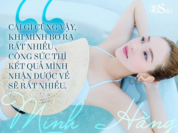 Minh Hằng: 'Tôi không hạ mình xuống, cũng chẳng thể đưa bản thân lên quá cao'-1