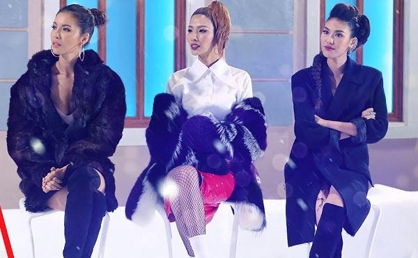 Không phải Lan Khuê, chính Hoàng Thùy mới là 'chị Đại' tại The Face 2017-10