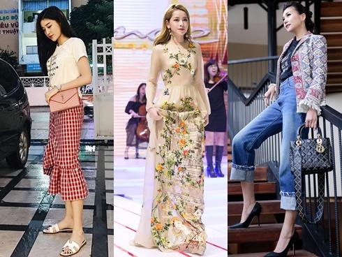 Hết áo tay bồng, dàn mỹ nhân Việt lại 'mê mẩn' mốt áo tay loe-14