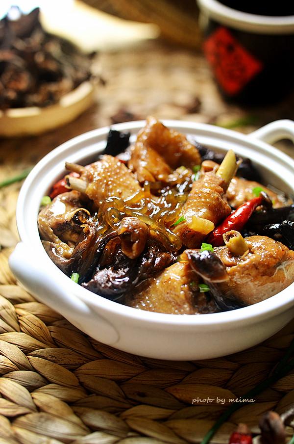 Miến thịt gà om nấm, bữa ăn sáng 'sang chảnh' cũng thèm-8