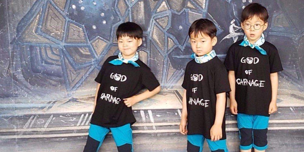 Sao Hàn 5/8: Hình ảnh mới nhất của ba cậu nhóc nổi tiếng Daehan, Minkook, Mansae-1