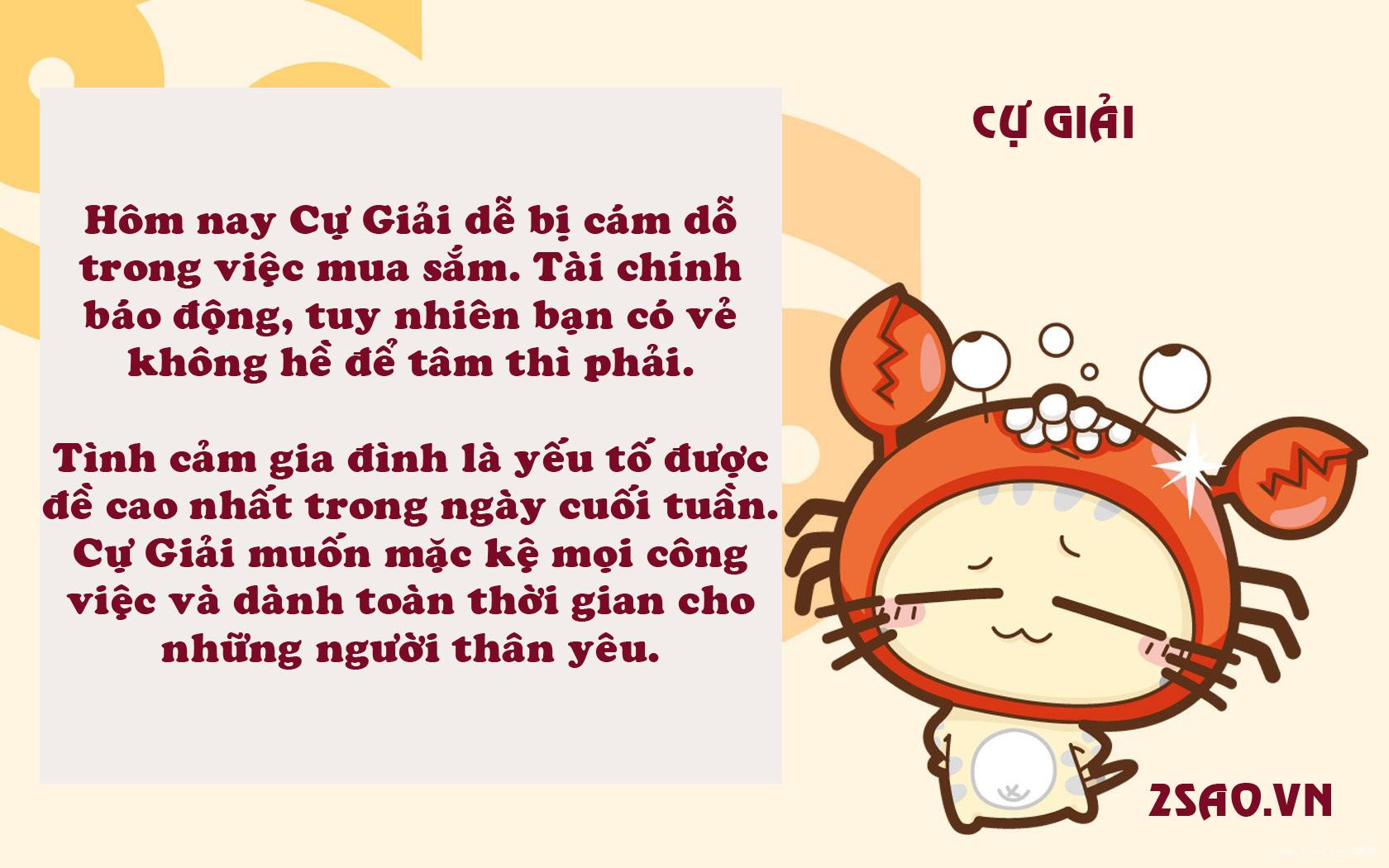 Tử vi chủ nhật ngày 6/8/2017 của 12 cung hoàng đạo-4