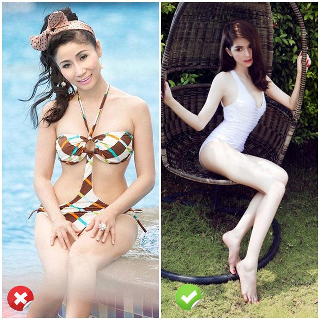 8 lỗi tạo dáng 'dìm hàng' đường cong khi chụp ảnh áo tắm của chị em-2