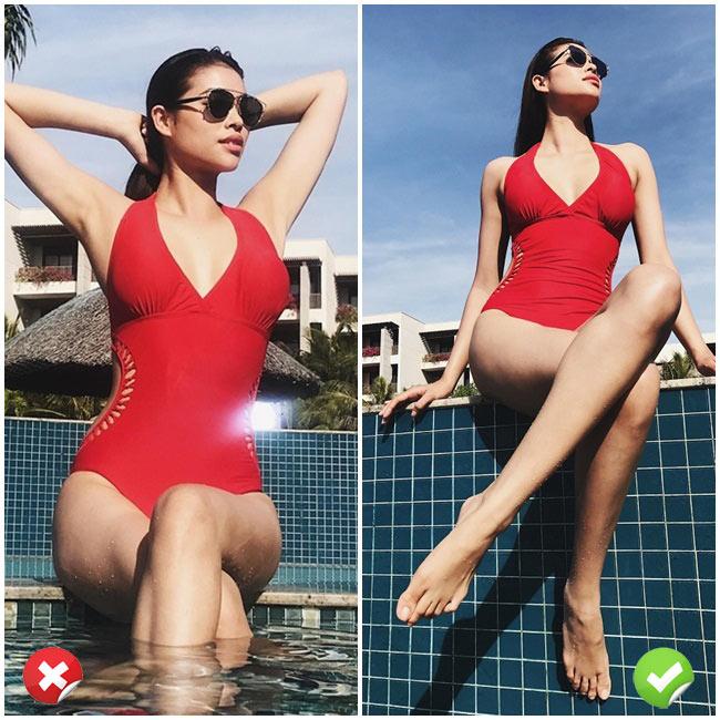 8 lỗi tạo dáng 'dìm hàng' đường cong khi chụp ảnh áo tắm của chị em-6