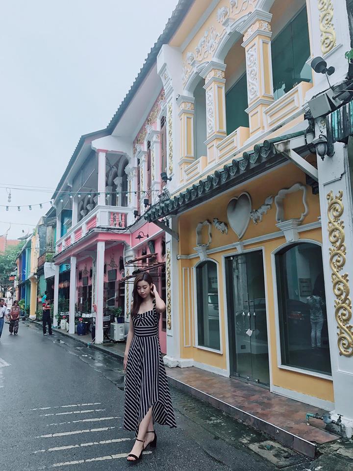 Hoa hậu Mỹ Linh trổ tài mặc đẹp ở Thái Lan khiến fan mát mặt-3