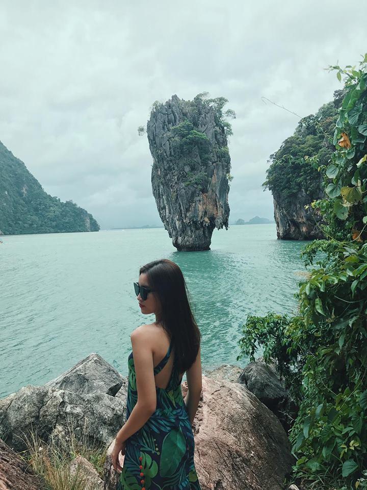 Hoa hậu Mỹ Linh trổ tài mặc đẹp ở Thái Lan khiến fan mát mặt-2