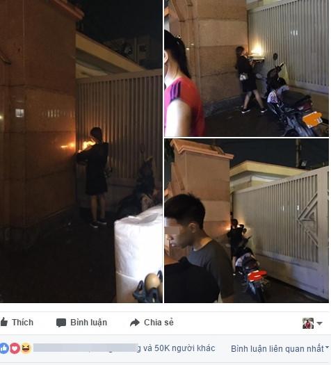 Cô gái tổ chức sinh nhật cho bạn trai qua cánh cổng sắt-1