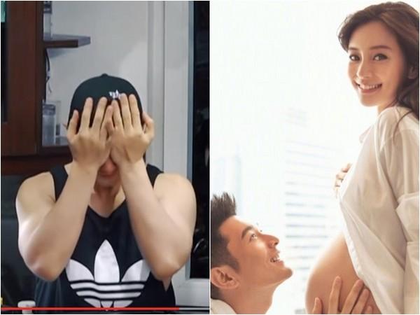 Huỳnh Hiểu Minh bật khóc: 'Lúc Angela Baby sinh con, tôi muốn được thay cô ấy'-2