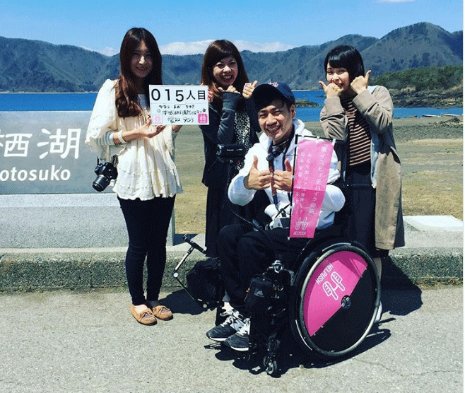 Chàng trai liệt 2 chân quyết đi du lịch khắp Nhật Bản bằng xe lăn-2