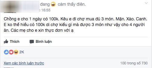 Than thở chồng đưa 100 nghìn/ngày đòi cơm 3 món 4 người, cô vợ không ngờ được chỉ cho trăm cách nấu-2