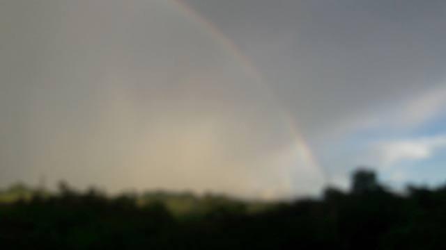 Hòa Bình: Xuất hiện cầu vồng đôi cực hiếm-1