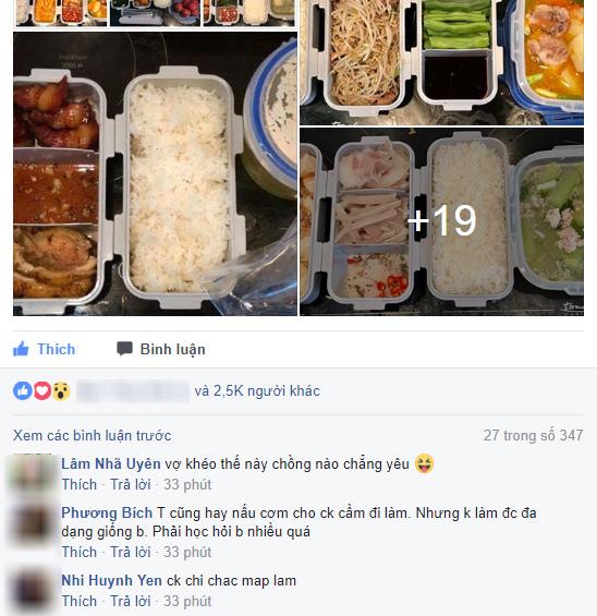 Cô vợ dậy từ 6 giờ sáng nấu trăm hộp cơm ngon cho chồng đi làm khiến chị em 'hoa mắt chóng mặt'-6