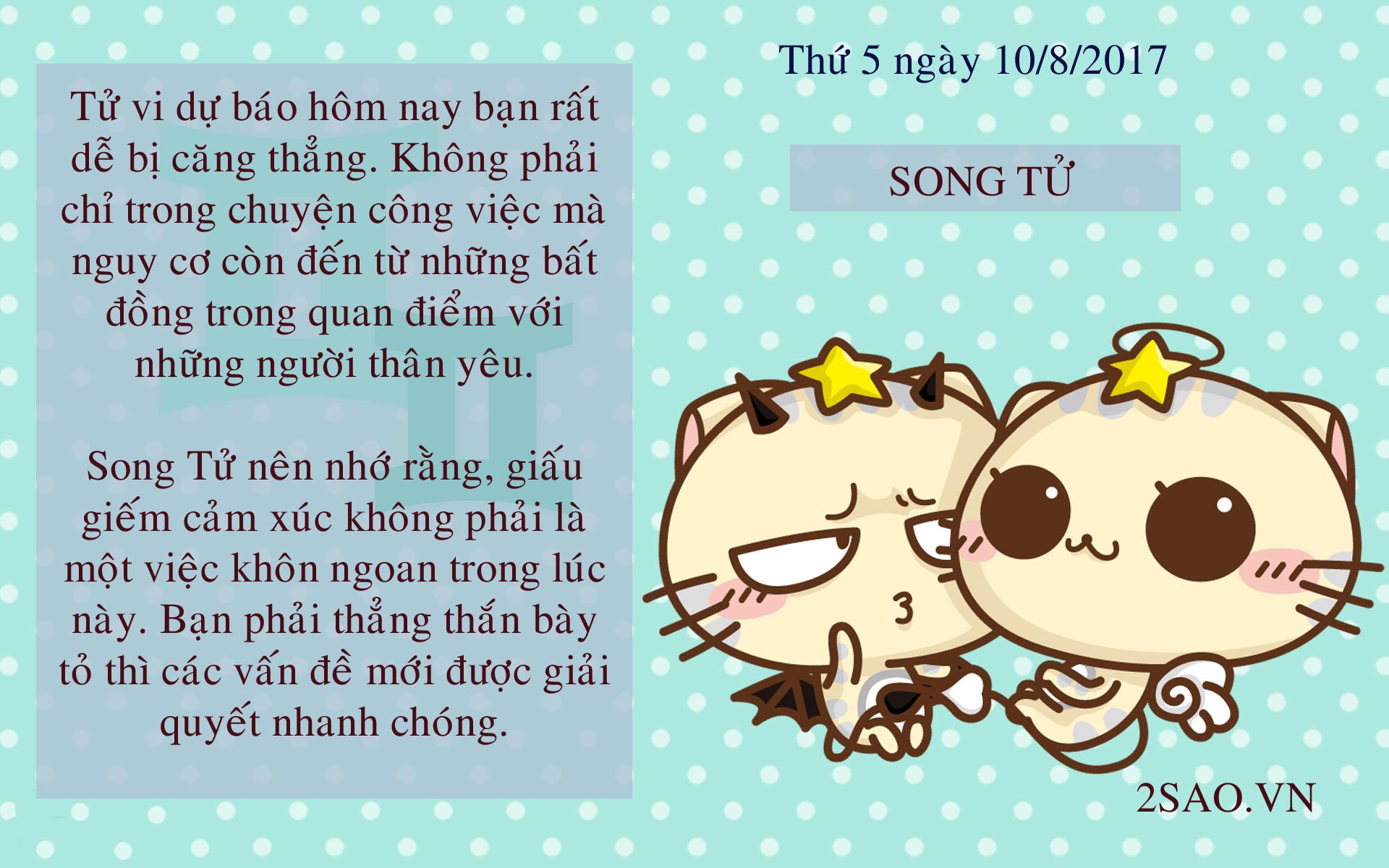 Tử vi thứ 5 ngày 10/8/2017 của 12 cung hoàng đạo-3