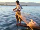 Nghệ thuật chèo thuyền một chân siêu phàm của người Intha