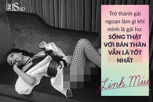 Trước bộ ảnh nội y phản cảm, Linh Miu từng nhiều lần bị ném đá vì những bức ảnh hở bạo-5