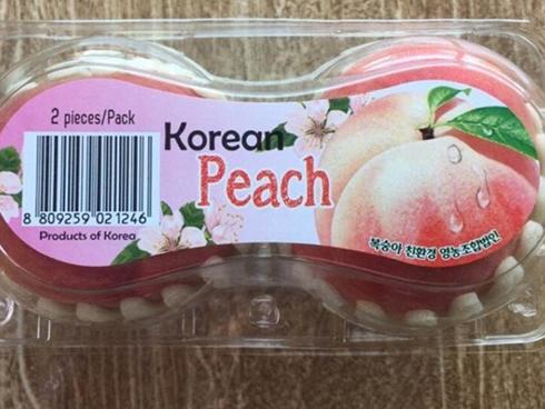 Đắt gấp 5 lần đào ta nhưng loại quả nhập khẩu từ Hàn này vẫn hút khách Việt đặt mua vì quá NGON - SẠCH - LẠ
