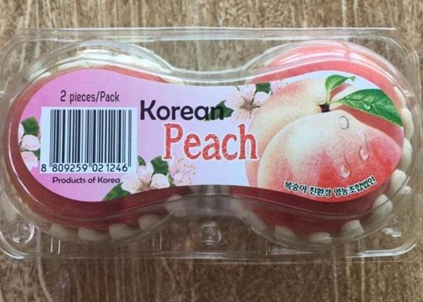 Đắt gấp 5 lần đào ta nhưng loại quả nhập khẩu từ Hàn này vẫn hút khách Việt đặt mua vì quá NGON - SẠCH - LẠ-4