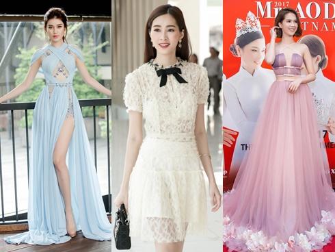 Mỹ Tâm - Lan Khuê đẹp tựa nàng thơ trên thảm đỏ thời trang tuần này-14