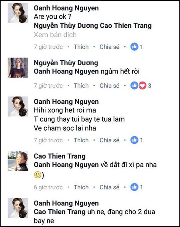 Nghi án cặp 'chị em xương máu' Thùy Dương - Cao Thiên Trang cùng bị loại khỏi Next Top 2017-4